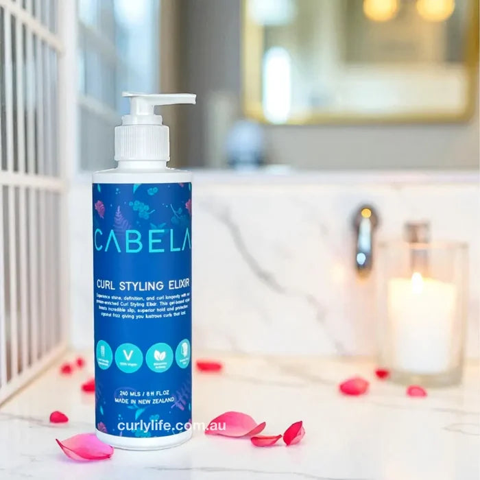 Cabela Curl Styling Elixir Strong Hold Gel