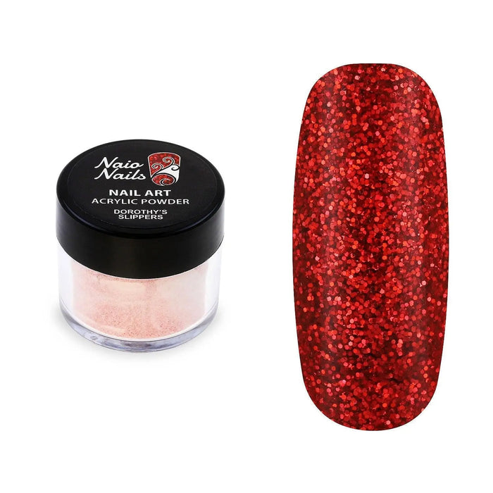 Dorothy's Slippers Glitter Acrylic Powder - 12g Naio Nails