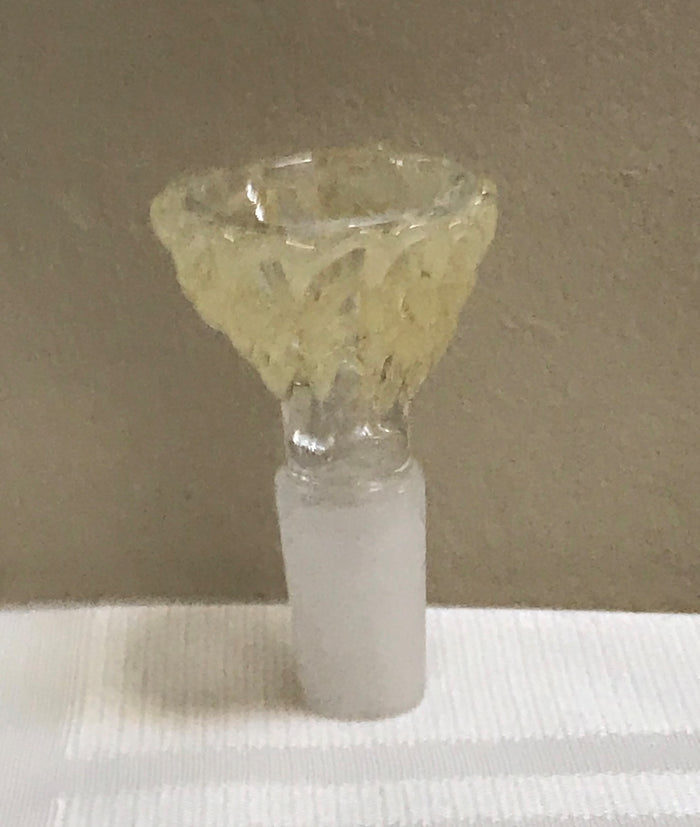 Elegant Thick Fumed Glass Beaker 9" Bong Ice Catcher Grinder 14mm Bowl