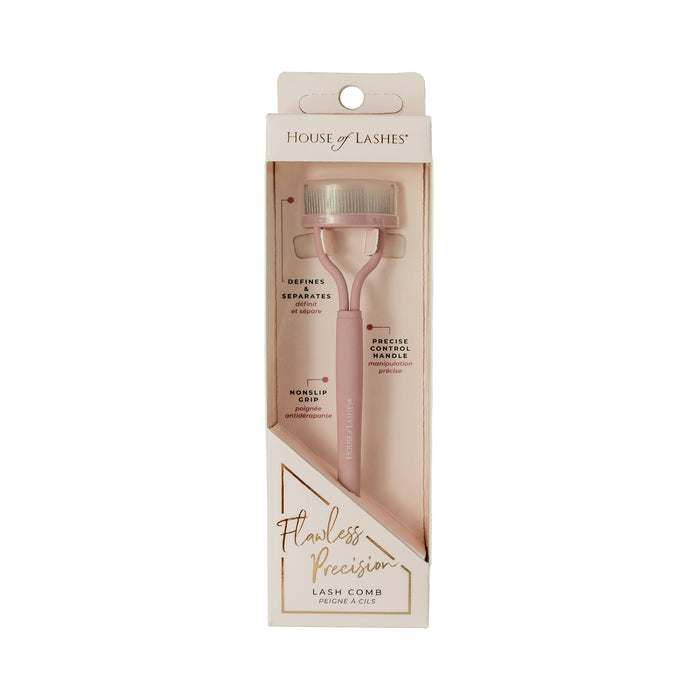Flawless Precision Lash Comb in packaging.