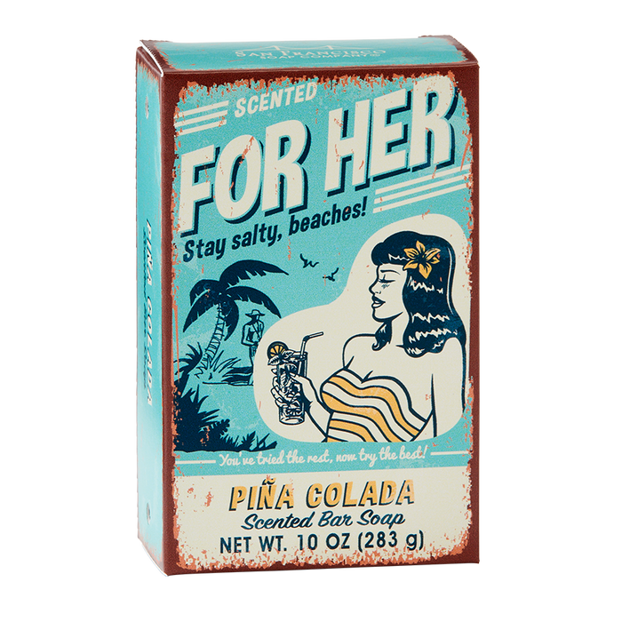 "For Her" Pina Colada 10oz Bar Soap