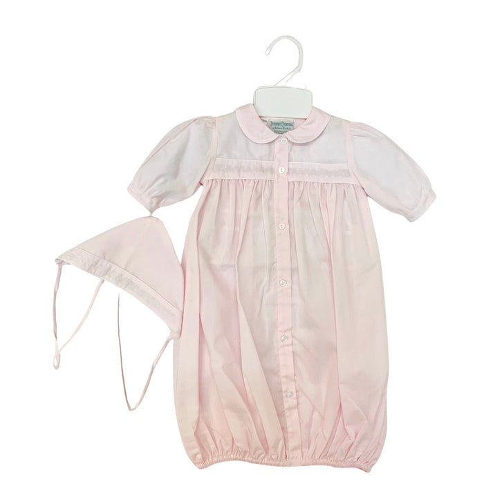 Friedknit Girls Take Me Home Daygown with Dots/Hat 2152