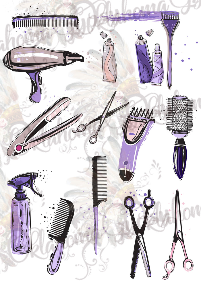 Hair Stylist Digital File