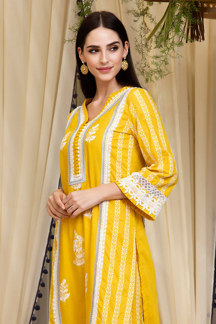 Mulmul Supima Cotton Amelia Kurta