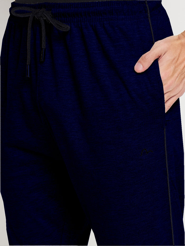 Navy Relaxed Track Pants