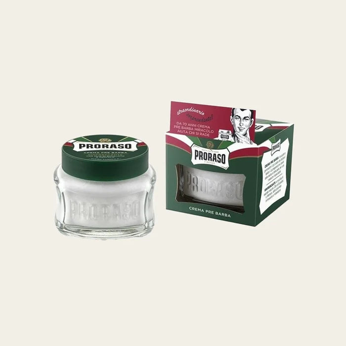 Proraso Green Refreshing Pre-Shave Cream 100ml