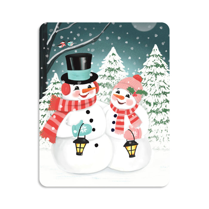 Vintage Snowman Large Puzzle