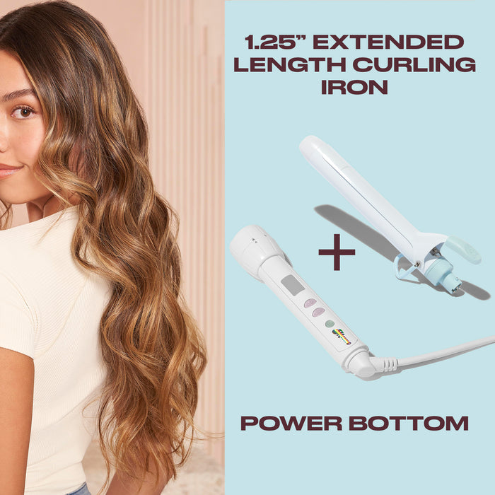 1.25" Extended Length Curling Iron