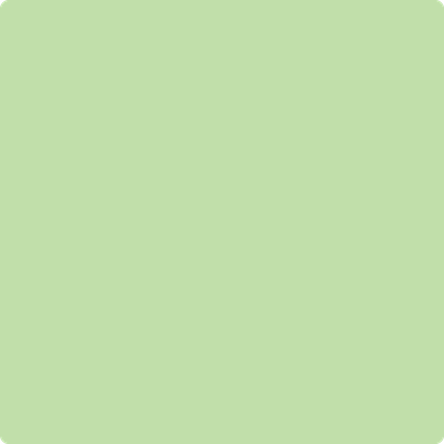 2030-50: Shimmering Lime  a paint color by Benjamin Moore avaiable at Clement's Paint in Austin, TX.