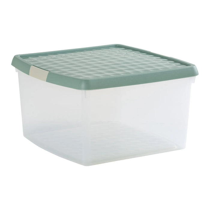 25.5 Litre Wham Clip Square Box with Lid 10.02 Wham Storage