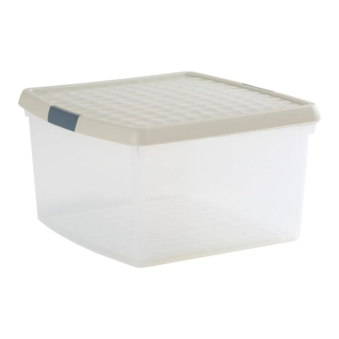 25.5 Litre Wham Clip Square Box with Lid 10.02 Wham Storage