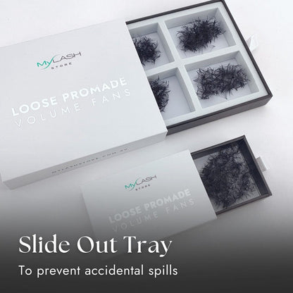 Slide out design tray