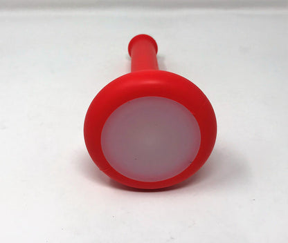 7.5" Silicone Detachable Beaker Unbreakable Bong - Red 14mm Bowl