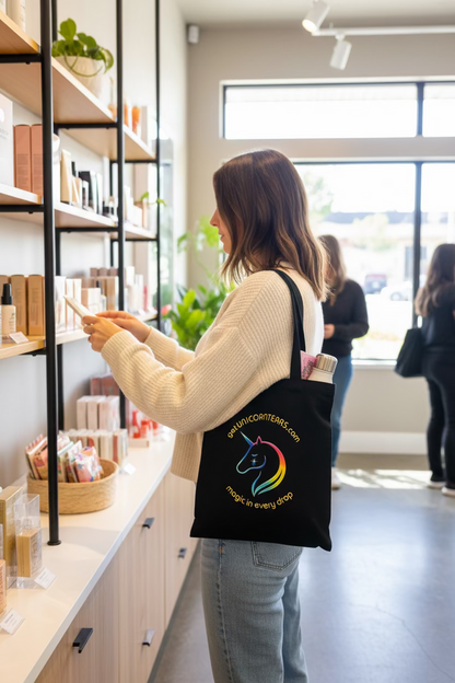 Unicorn Tears Signature Tote Bag - Small
