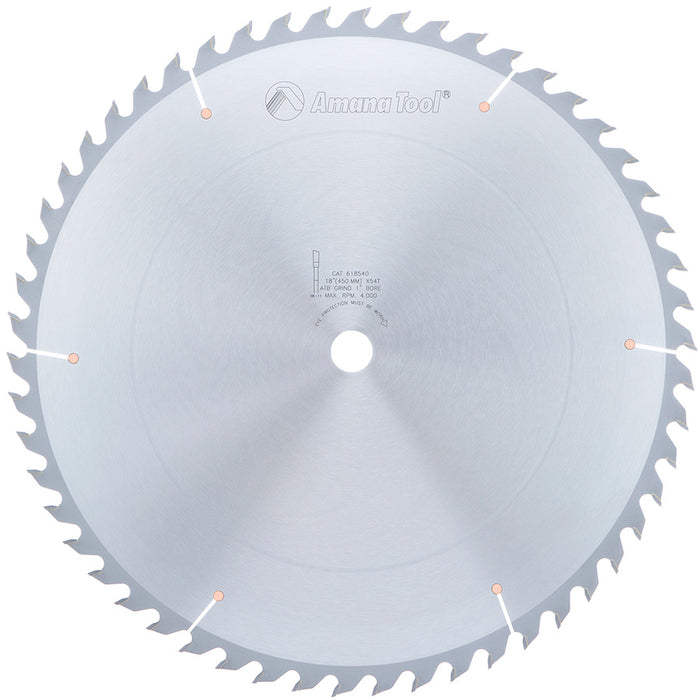 618540 - 18 Inch Dia x 54T ATB, 15 Deg, 1 Inch Bore