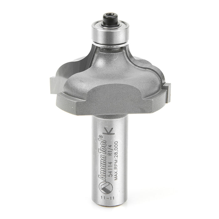 54114 - Ogee Fillet 1/4 Radius x 1-5/8 Dia x 3/4 x 1/2 Inch Shank