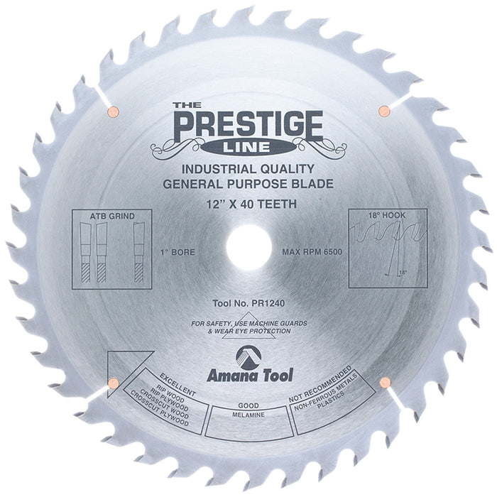 #option_PR1240 - 12 Inch Dia 40T ATB, 18 Deg, 1 Inch Bore