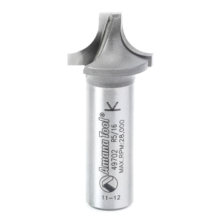 #option_49702 - Plunging Round Over 5/16 Radius x 7/8 Dia x 9/16 x 1/2 Inch Shank