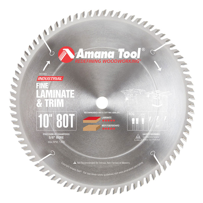 #option_610801 - 10 Inch Dia x 80T TCG, 10 Deg, 5/8 Bore
