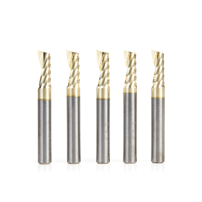 51402-Z-5 5-Pack - 1/4 Dia x 5/8 x 1/4 Shank Up-Cut