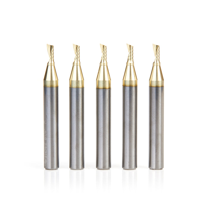 51474-Z-5 5-Pack - 1/8 Dia x 1/4 x 1/4 Shank Up-Cut