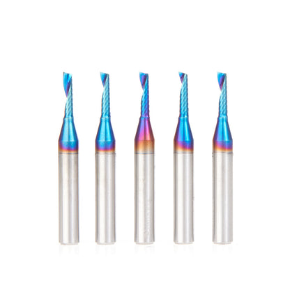 51411-K-5 5-Pack - 1/8 Dia x 1/2 x 1/4 Shank Up-Cut Design