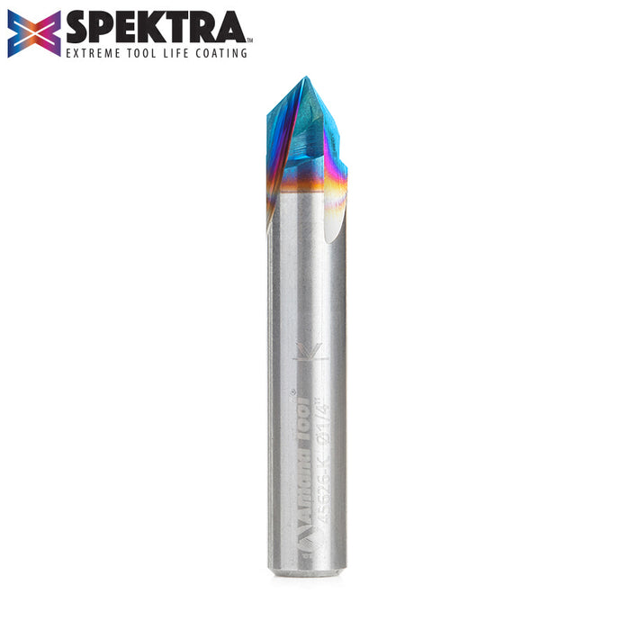 #option_45626-K - V-Groove 90 Deg x 1/4 Dia x 1/8 x 1/4 Inch Shank