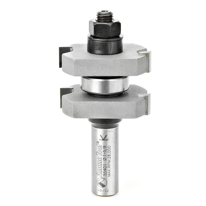 #option_55401 Tongue & Groove 3/8 Kerf x 1-5/8 Dia x 1-1/8 x 1/2 Inch Shank Assembly for 3/4 - 1-1/8 Material