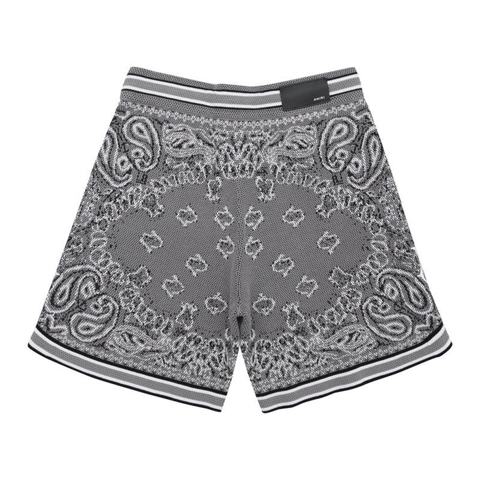 AMIRI Bandana Print B-Ball Drawstring Shorts