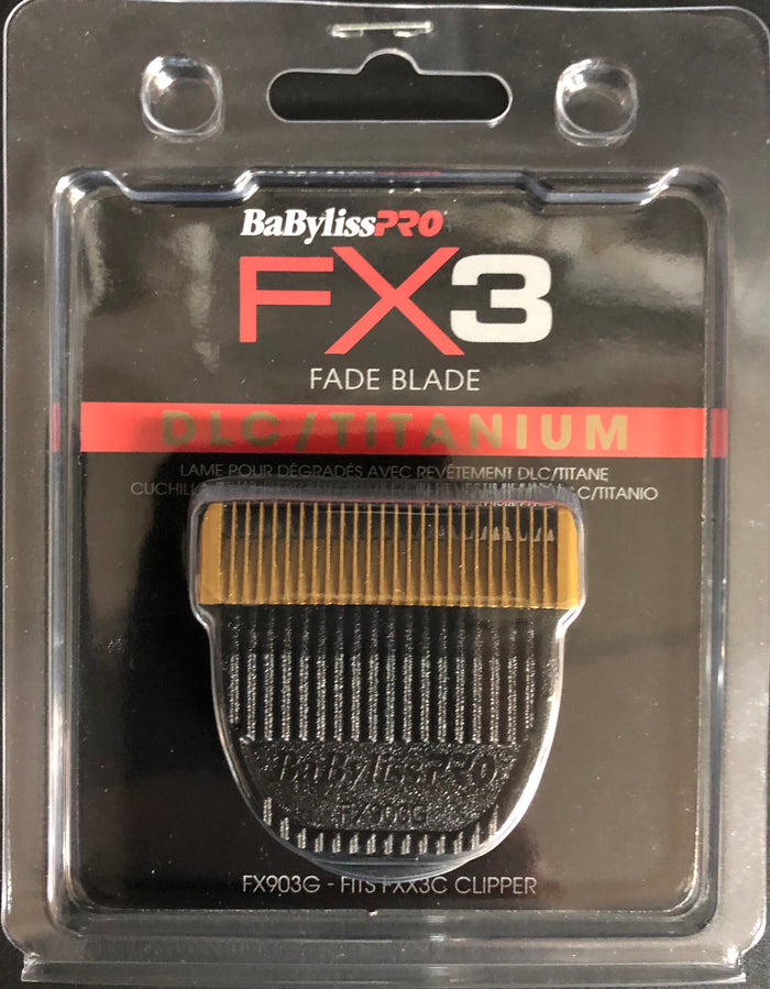 BaByliss Pro DLC/Titanium Blade Fits FXX3C Clipper # FX903G - Palms Fashion Inc.