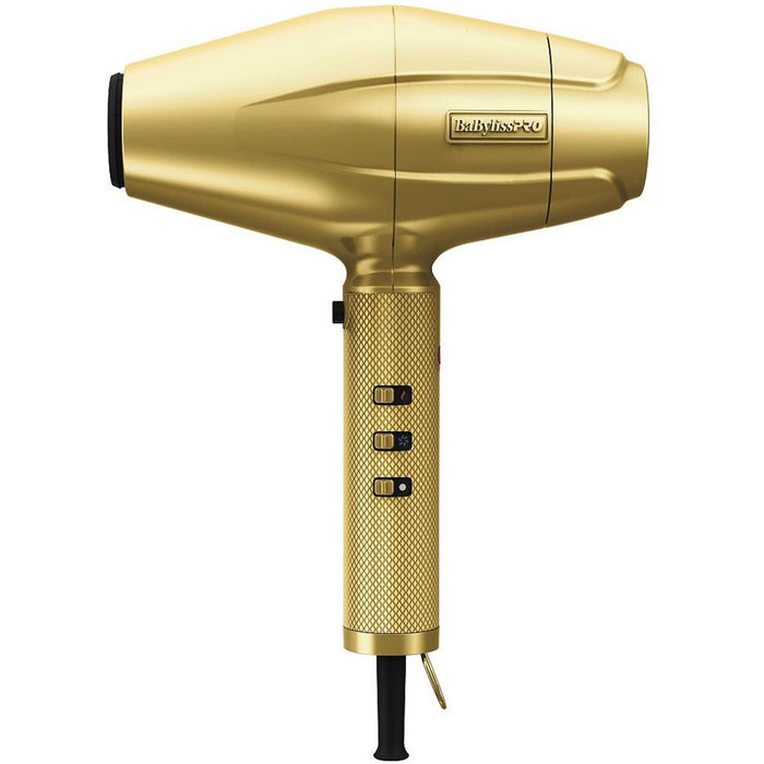 BaByliss Pro GOLDFX High Performance Turbo Dryer - Gold # FXBDG1 - Palms Fashion Inc.