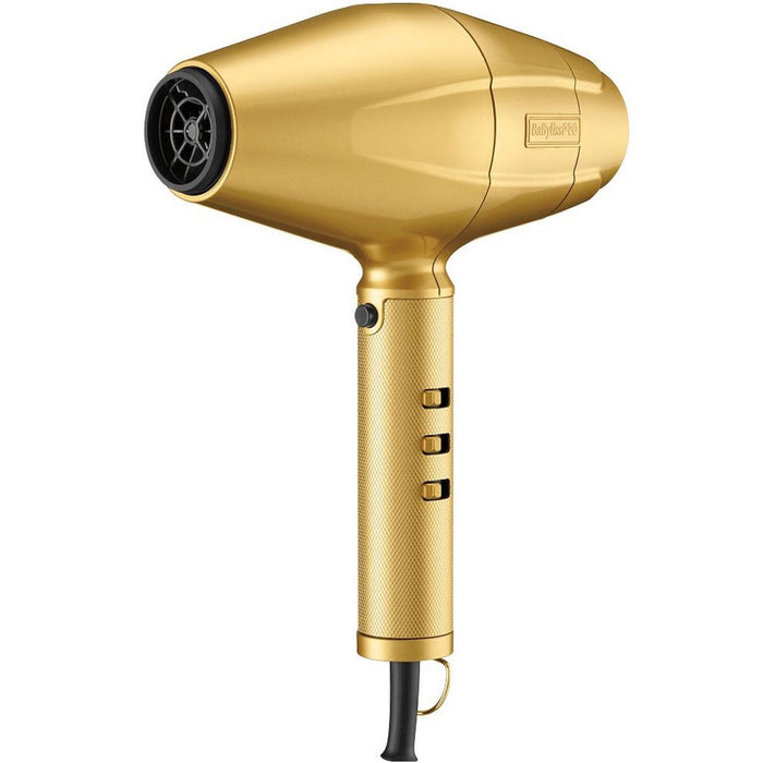BaByliss Pro GOLDFX High Performance Turbo Dryer - Gold # FXBDG1 - Palms Fashion Inc.