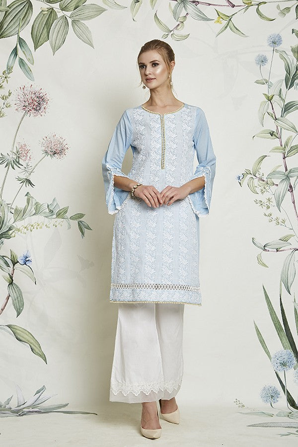 Basel Kurta Light Blue
