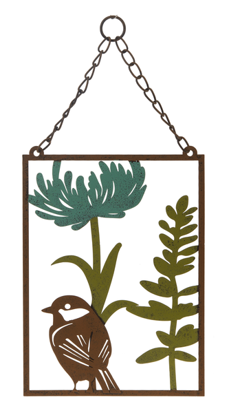 Birds Metal Garden Wall Decor