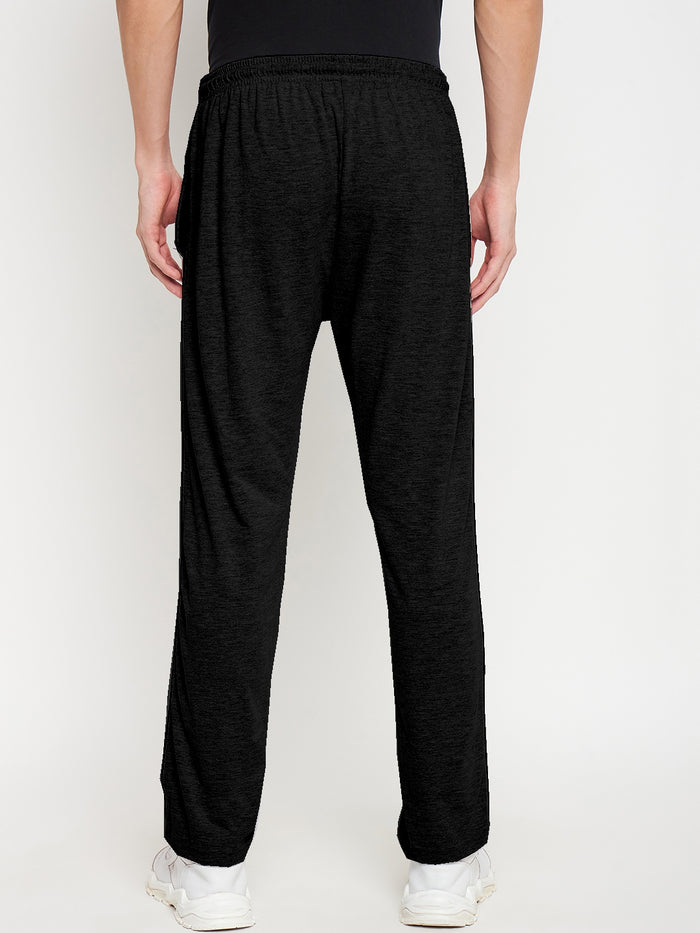 Black Relaxed Track Pants