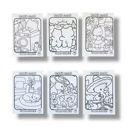 Bobbi Goods Coloring Cards