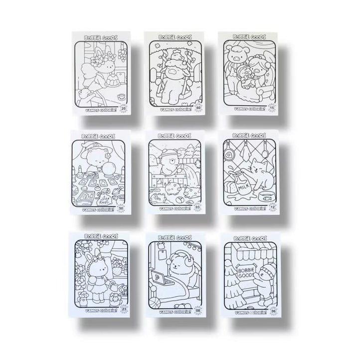 Bobbi Goods Coloring Cards