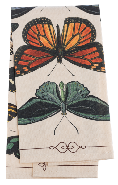 Butterfly Tea Towel
