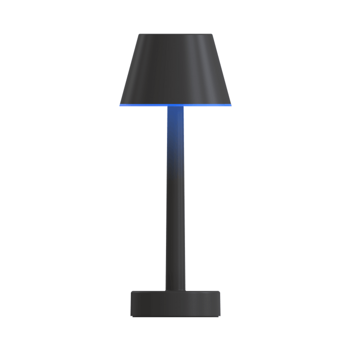Calex Lucca Rechargeable Table Lamp - Black