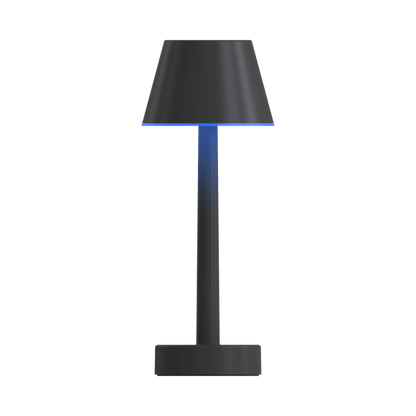 Calex Lucca Rechargeable Table Lamp - Black