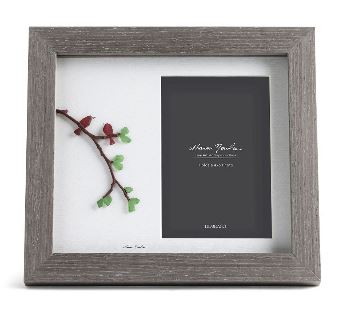 Cardinal Duo Gray Photo Frame