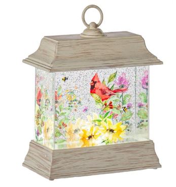 Cardinal Shimmer Lantern