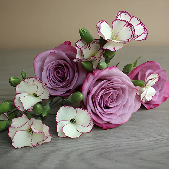 Classic Mauve Flower Centerpieces