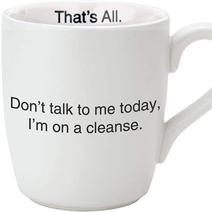 Cleanse mug