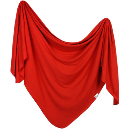 Copper Pearl Knit Swaddle Blanket | Apple