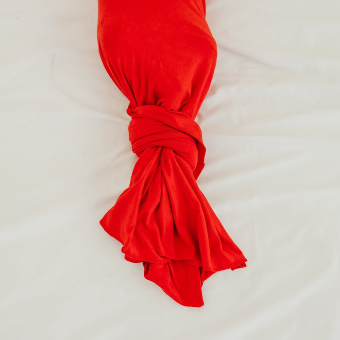 Copper Pearl Knit Swaddle Blanket | Apple