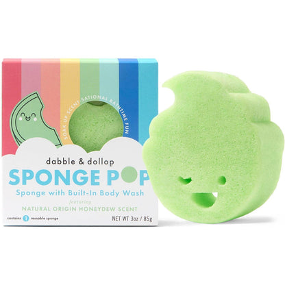 Dabble & Dollop Sponge Pop Sponge with Built-In Body Wash