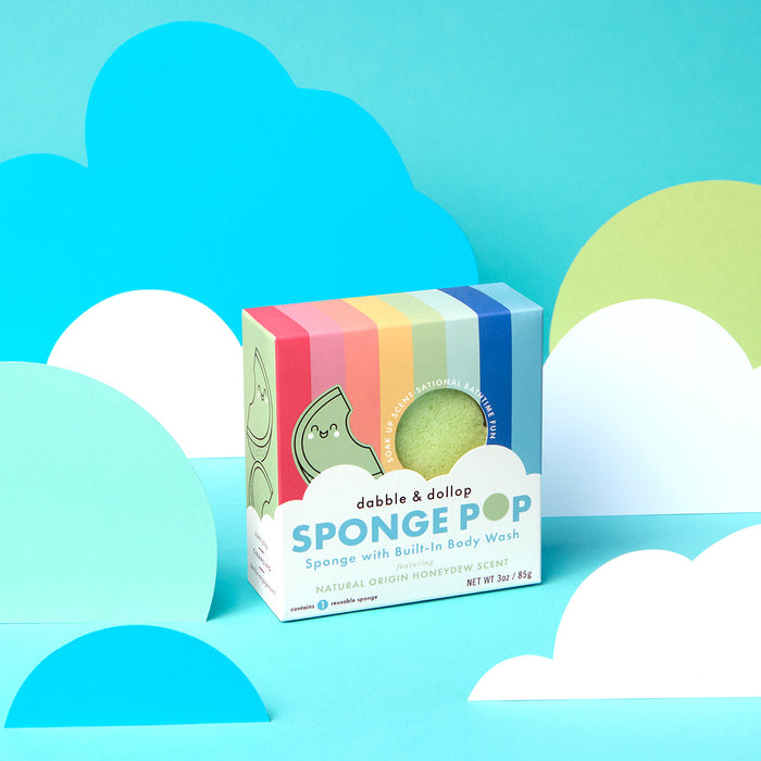 Dabble & Dollop Sponge Pop Sponge with Built-In Body Wash