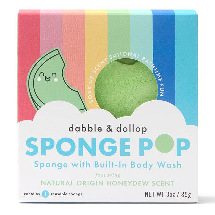 Dabble & Dollop Sponge Pop Sponge with Built-In Body Wash