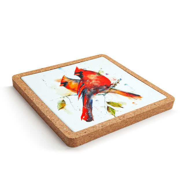 DC Cardinal Pair Trivet